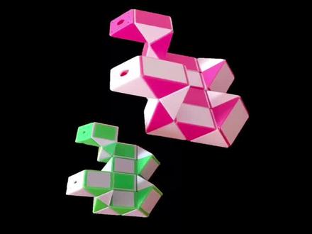 百变魔尺第29集 | 和我一起做两只小鸭子#百变魔尺 #动手动脑