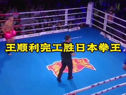 王顺利力克日本拳王#拳击格斗