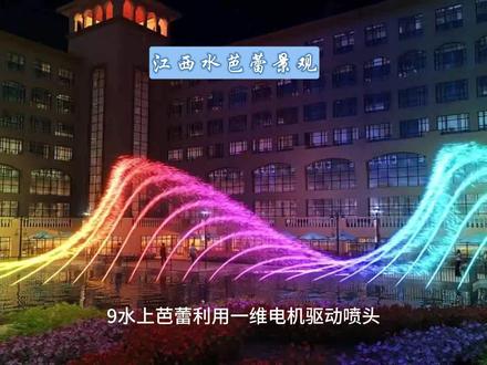 9种喷泉水型动画欣赏#音乐喷泉水景灯光秀 #视觉冲击 #音乐喷泉全套设备#喷泉流水景观 #点亮城市之光