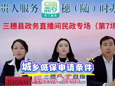 城乡低保申请