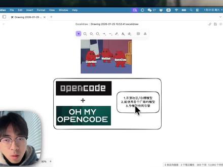 别焦虑Clawdbot了 先试试Opencode吧 #AI新星计划 #ai #opencode #clawdbot
