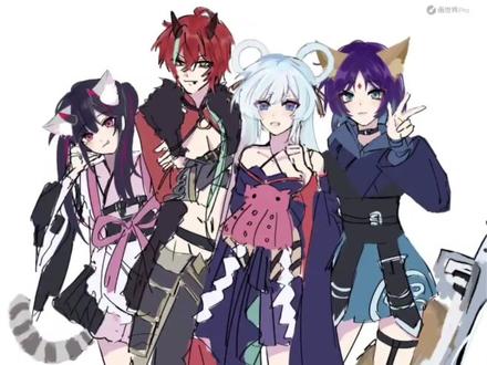 超时空辉夜姬版绘画接龙#绘画接龙 #超时空辉夜姬 #日常瞎画 #致歉一切