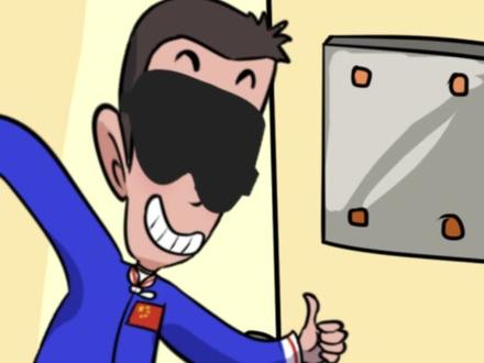 宇航员的特殊睡觉方式#科普 #冷知识 #画画 #儿童动画 #动画 #宇航员 #睡觉