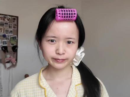 方圆脸塌鼻梁|新手必须❗️这个韩系水光千金妆! #美妆 #新手化妆教程 #韩系妆容 #长中庭的天菜妆容 #dou上热门