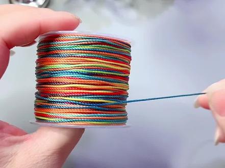 保姆级五彩绳教程#手工 #手工编织零基础教学 #绳结 #编绳教程