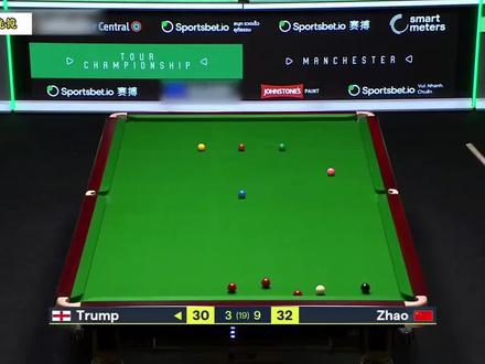 #台球赛事高光时刻🏆
#赵心童 恭喜赵心童10-3击败特鲁姆普拿下巡回锦标赛冠军!!!单赛季三大红包赛全部夺冠,创造历史!!同时7次进入决赛7次夺冠!真牛批👍