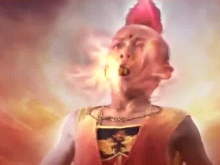 西游中,会三昧真火的大神有3位,为何只有红孩儿喷火时捶鼻子? #西游记 #红孩儿 #三昧真火