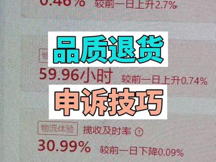 品质退货,申诉技巧#电商干货 #知识分享 #新手做抖音 @抖音小助手