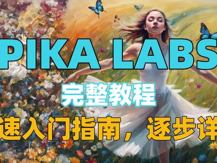 Pikalabs完整教程:逐步详解,喂饭级教学 #pikalabs #教学视频 #AI电影 #AI艺术 #AIGC