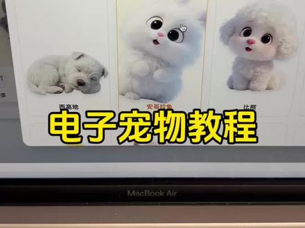 一直被追问的电子宠物教程来啦,赶紧给孩子操作起来 #电子宠物 #教程分享 #记录