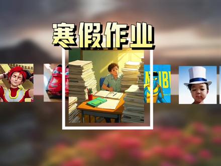 马上开学了你们的寒假作业都写完了吗#寒假作业 #开学前的精神状态 #寒假作业赶工现场 #学生时代 #校园生活 @抖音创作小助手 @会火