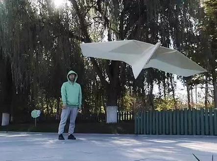 烈焰滑翔机,小翅膀扑扇扇#纸飞机 #折纸 #我要上热门