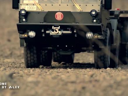 模型:TATRA 8*8太脱拉军卡 #模型 #卡车模型