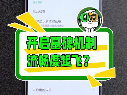 手把手教你打开安卓墓碑机制,体验飞一般的感觉,上车需谨慎!#手机技巧 #oppo手机 #安卓技巧 #手机使用技巧
