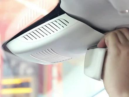 奔驰专车专用隐藏式免走线记录仪安装#行车记录仪 #汽车知识分享 #开车必备