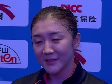 陈梦获得全运会乒乓球女单铜牌 ,陈梦:下届全运会太过遥远,身体状态决定职业生涯再打多久,重点是享受乒乓球的快乐。(总台中国之声 管月琦)#2025全运会