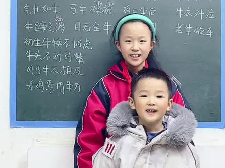 含有十二生肖的成语—牛来了!#成语积累 #小学语文 #奇妙的成语 #亲子互动 #寓教于乐