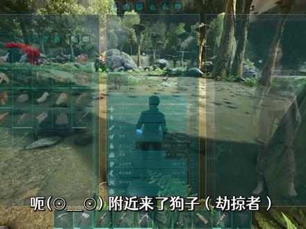 【方舟畸变009】巨犀超好用,实现黑色浆果自由,还采到稀有蘑菇,稀有花朵,生物毒素- ARK方舟韭菜 #方舟