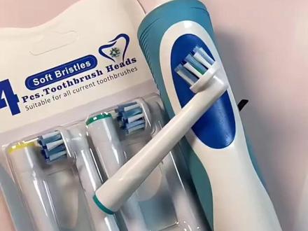 牙刷替换头 适配博朗oral欧乐B电动牙刷欧乐比替换头D12 D16 D20 3757 3709#3757替换头 #D20替换头 #电动牙刷替换头 #牙齿护理 #电动牙刷配件