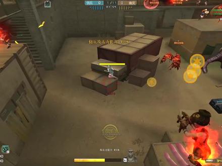 一拳超人附体!吃了buff的圣拳猎手拳拳到肉存活#穿越火线