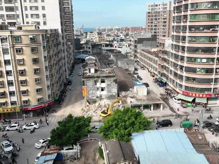 #打通断头路 市城区海港路“断头路”今日开拆