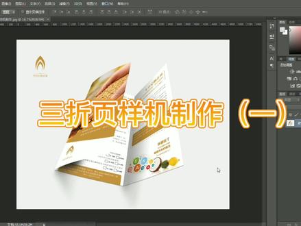 #海报设计 #平面广告设计 #广告设计 #产品设计
三折页样机制作(一)
广告设计 平面设计 海报制作