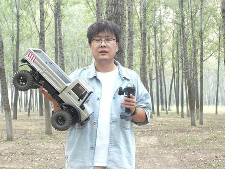 年轻人的“老头乐”!CROSSRC NT4下地体验分享 #rc攀爬 #遥控模型 #男人的快乐