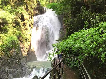 湖南邵阳洞口有个静谧的瀑布群,五一又有大改动,兰博带你看看去