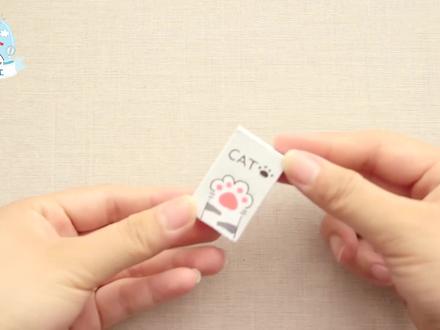 自制萌萌的猫爪书签盲盒,每一个盒子里都是不同的款式!#手工 #盲盒教程 @DOU+小助手