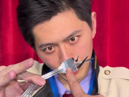 #超能力 #超能力者 #魔术 #整活 #看到最后 今天我们要把电影里的意念弯曲搬进现实!