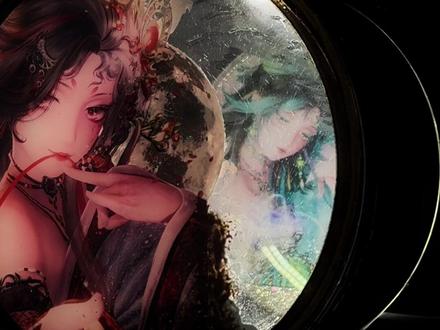 尝试在单面流麻里做出双面效果 #手工 #流麻 #无限暖暖