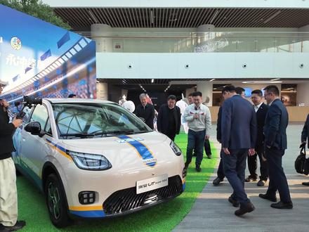 5.28万起,埃安UT系列永冲锋版揭幕上市 #埃安UT #永州队同款国民好车 #埃安UT系列永冲锋版上市 #湘超 #抖音汽车