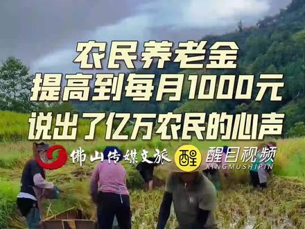 全国人大代表张学武建议,从2026年到2030年,逐步将中国农民的养老金,提高到每人每月平均1000元,说出了亿万农民的心声。(供稿:佛山传媒文旅全国两会报道组记者梁建荣、卜庆庆、江华;编辑:黎晓彤;责编:郭少媚)#2026年全国两会 #两会热点 #聚焦全国两会 #十五五开局