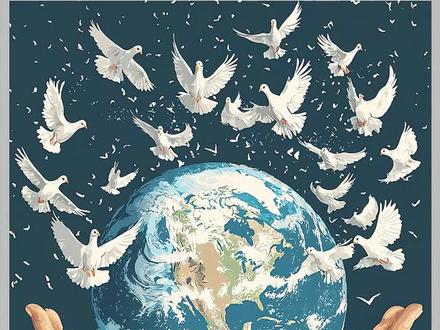 不是世界和平了,而是你生在了和平的国家 #世界和平 #国家强大