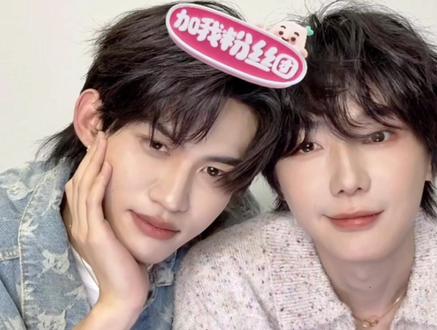 ☁️旗小心思就是想和普普贴贴……#磕糖 #撒糖 #云熠星河 #郝熠然 #云旗