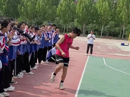 #定陶一中2025校长杯篮球赛#随手一拍都是美景