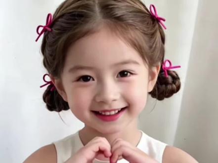 六一儿童节,给女儿这样扎头发,真的好可爱 #女童甜美发型 #女儿的夏日清凉发型 #儿童发型怎么扎可爱 #丸子头 #生女儿就是用来打扮的 @抖音小助手