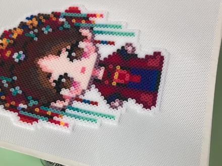 凌妙妙拼豆~
看起来小小一个的图 客宝拼了整整一天
追星女的爱永远拿得出手
当然我们的烫豆技术也拿得出手!
#拼豆 #凌妙妙拼豆 #虞书欣拼豆 #虞书欣 #凌妙妙虞书欣