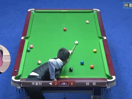 盖佳一湖南开灯事件 对战湖南第一杆许一尘! #台球🎱 #斯诺克 #盖佳一