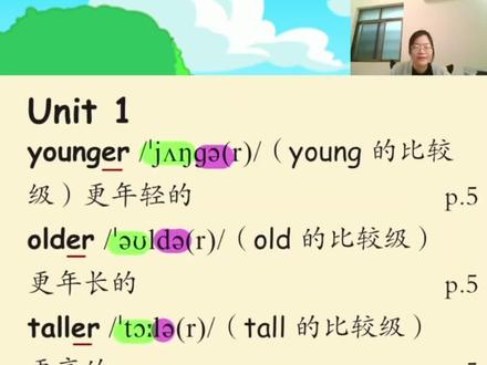 人教版六下第一单元单词拼读#零基础学英语 #六年级下册英语 #音标@抖音小助手 @抖音创作者中心