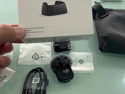 大疆mini mic迷你麦克风如何连接手机教程大疆麦克风发射器,没有接收器#大疆麦克风教程 #大疆minimic