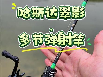 百元微物多节竿两节竿推荐,哈斯达翠影弹射杆。 百元出头的价格,大几百的配置调教。虽然颜值可能差了点但是手感的确棒。#哈斯达翠影 #微物杆推荐 #新手入门路亚竿