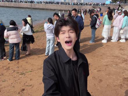 如果没有他你还爱我吗… #社牛 #精神状态belike #如果没有他你还爱我吗 #反差 #海边