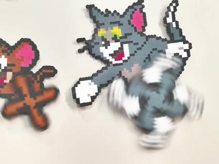 纯享版制作拼豆#拼豆 #拼豆教程 #手工 #热门 #沉浸式