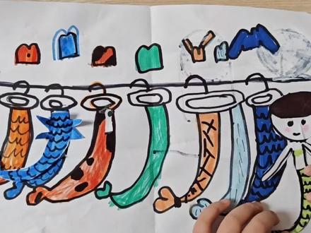 咖啡小姐怎么变成美人鱼了?该怎么打扮呢?一定要看到最后~#安静书 #手工 #安静书制作