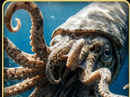 房角石 快放下你嘴里的鱿鱼🦑,他的祖先你惹不起!#房角石 #远古生物 #科普 #神奇的动物在抖音 #抖音创作者激励计划 @抖音小助手