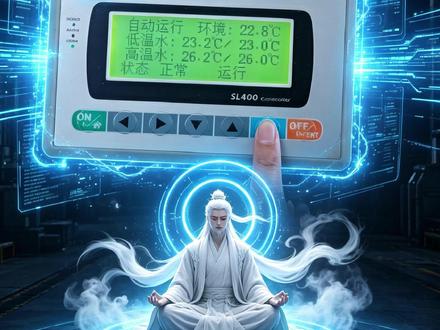 同飞水冷机水温设置 同飞水冷机水温设置,你会吗?不会赶紧收藏起来吧!#激光切割 #智能制造 #自动化设备 #冷水机