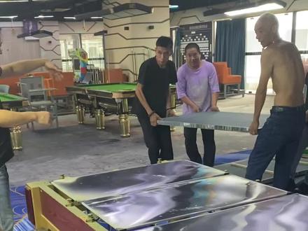 #台球 #换台尼培训 乔氏球台的石板顺序摆放讲解