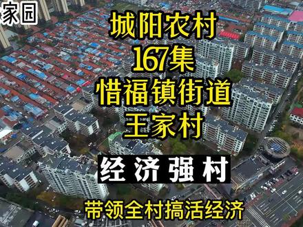 城阳区惜福镇街道王家村,是街道经济强村,全区中也排名靠前#青岛农村 #城阳农村