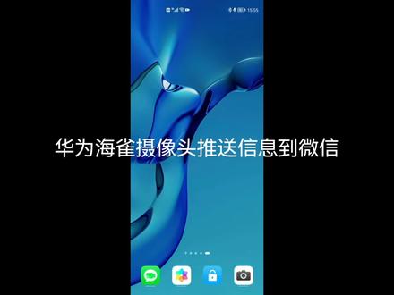 华为海雀摄像头推送信息到微信#知识分享 #教程 #教你一招 #摄像头 #微信
